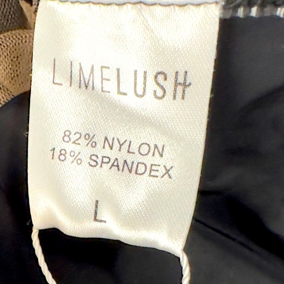 Brand new one piece swimming suit with mesh and color black. one strap - Picture 4 of 5